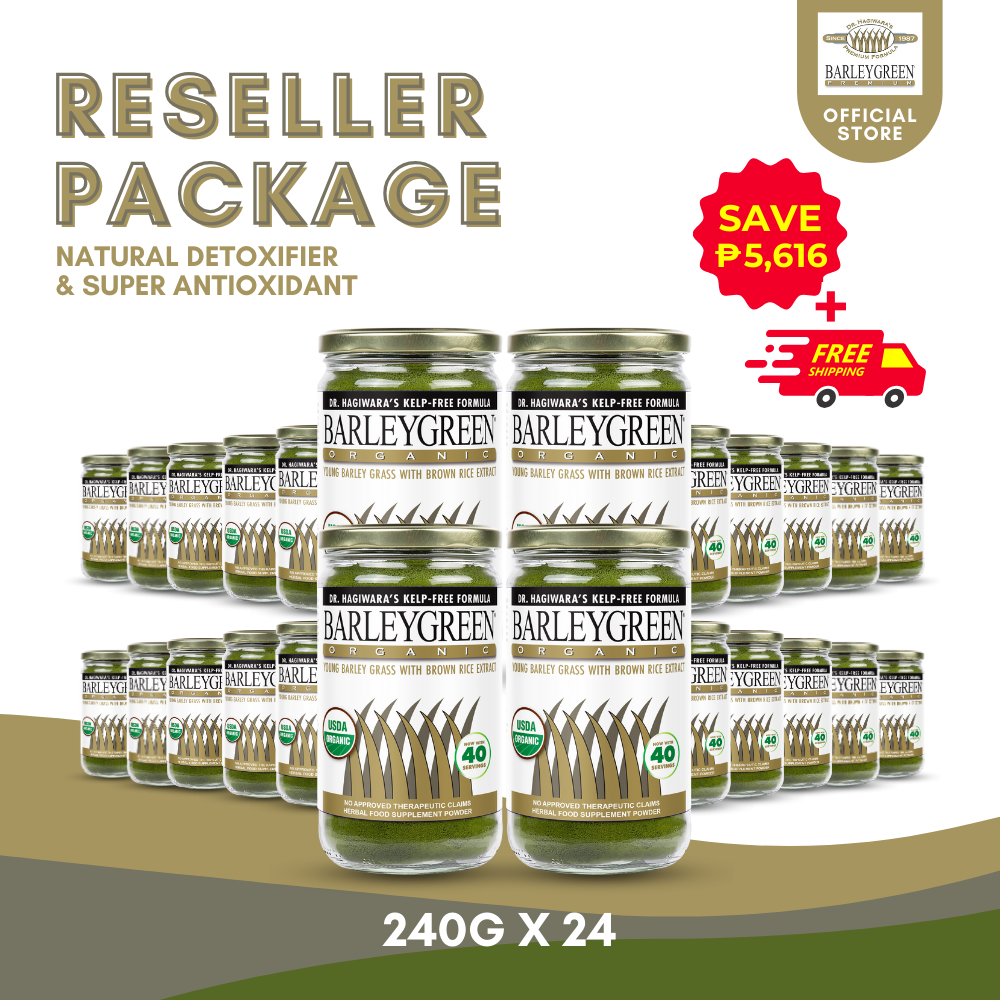 BARLEY GREEN 240g x 24 - NATIONAL RESELLER PACKAGE