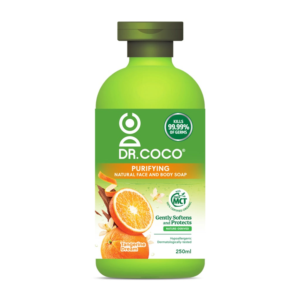 Dr. Coco Natural Liquid Body Soap - Tangerine Dream 250ml