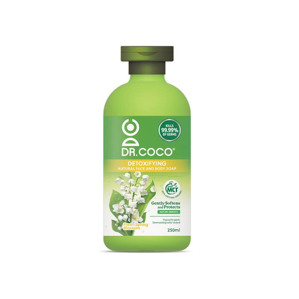 Dr. Coco Natural Liquid Body Soap - Fresh Spring Blossom 250ml