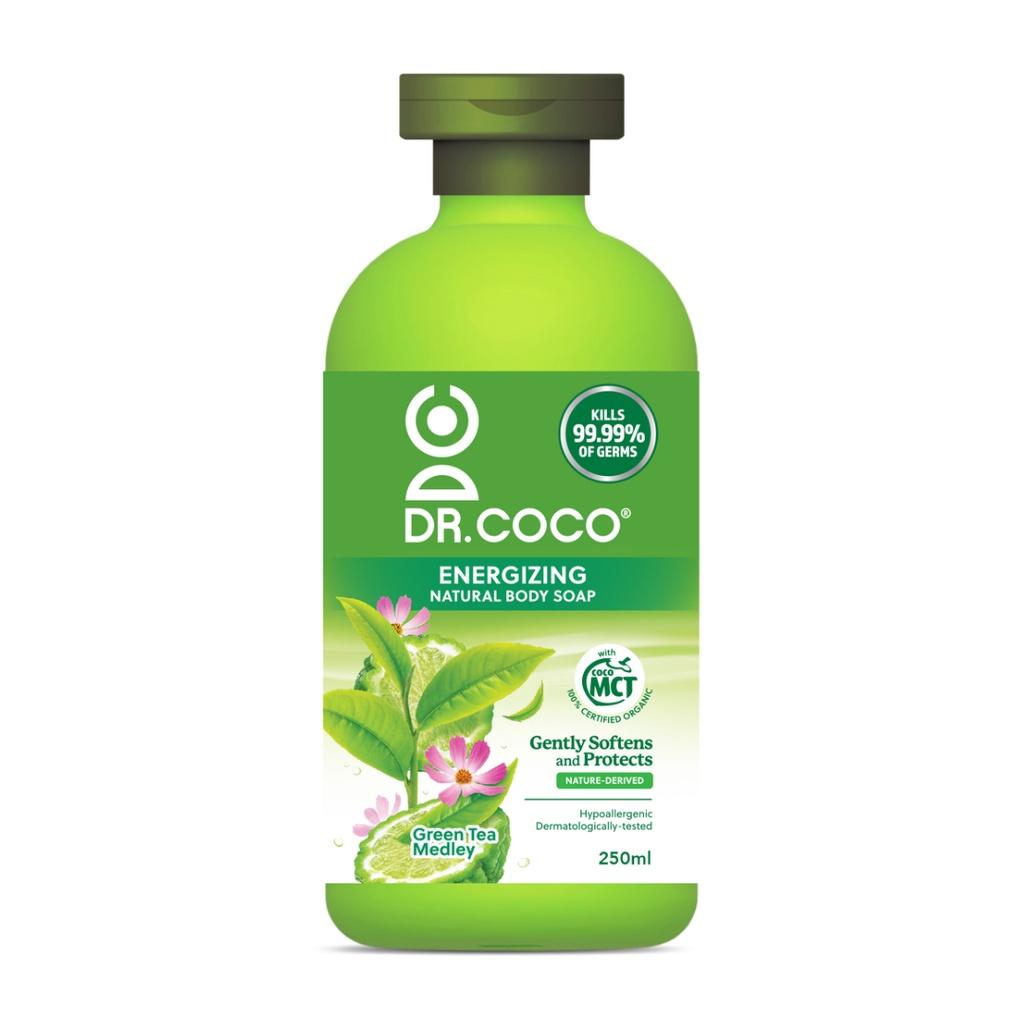 Dr. Coco Natural Liquid Body Soap Green Tea Medley 250ml