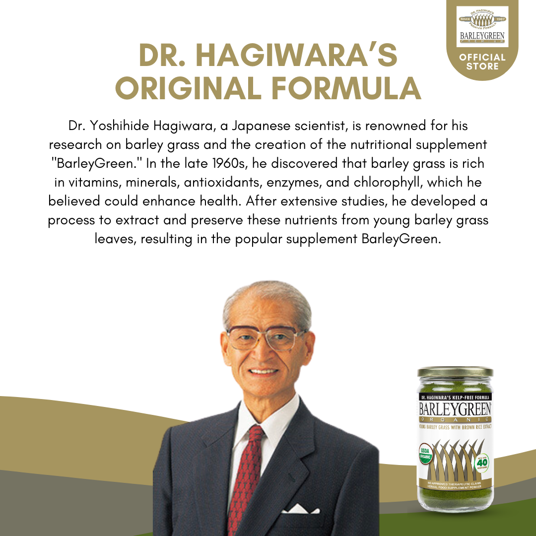 Dr. Hagiwara's Organic BarleyGreen 240g