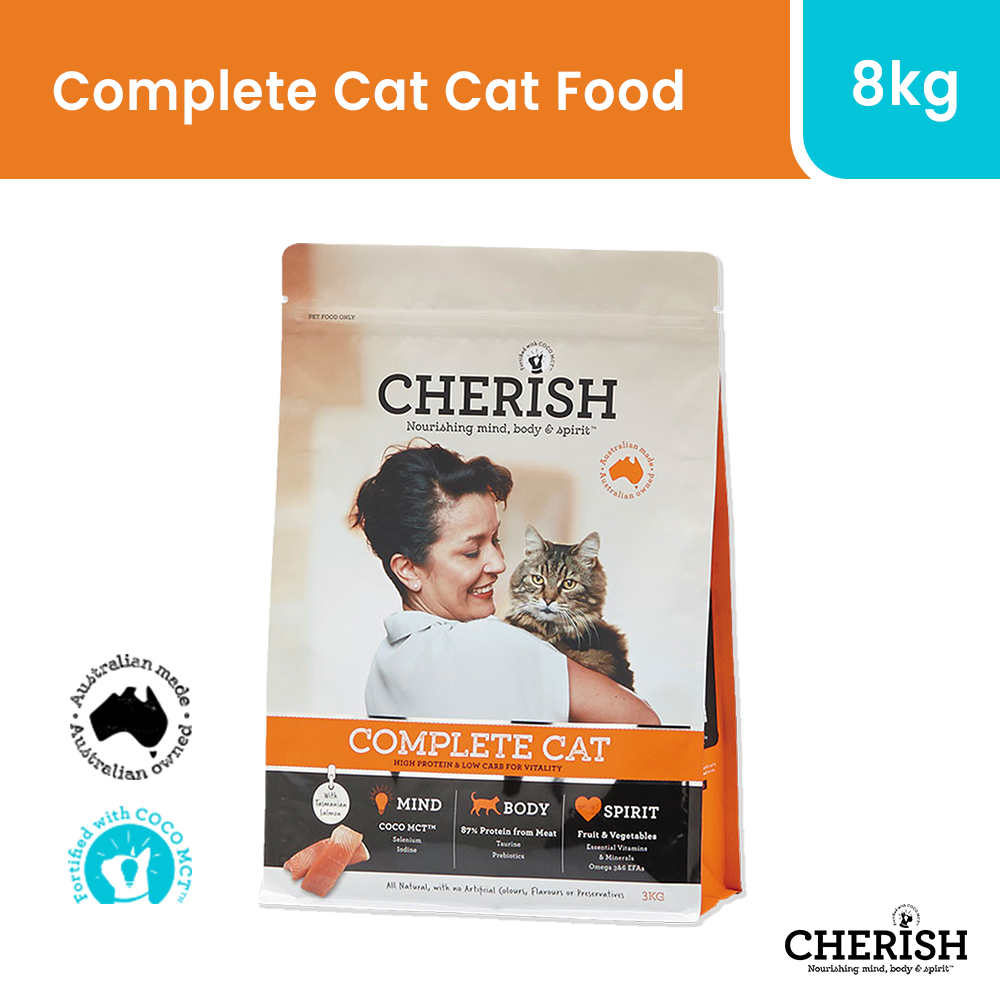 Cherish Complete Cat Food - 8kg