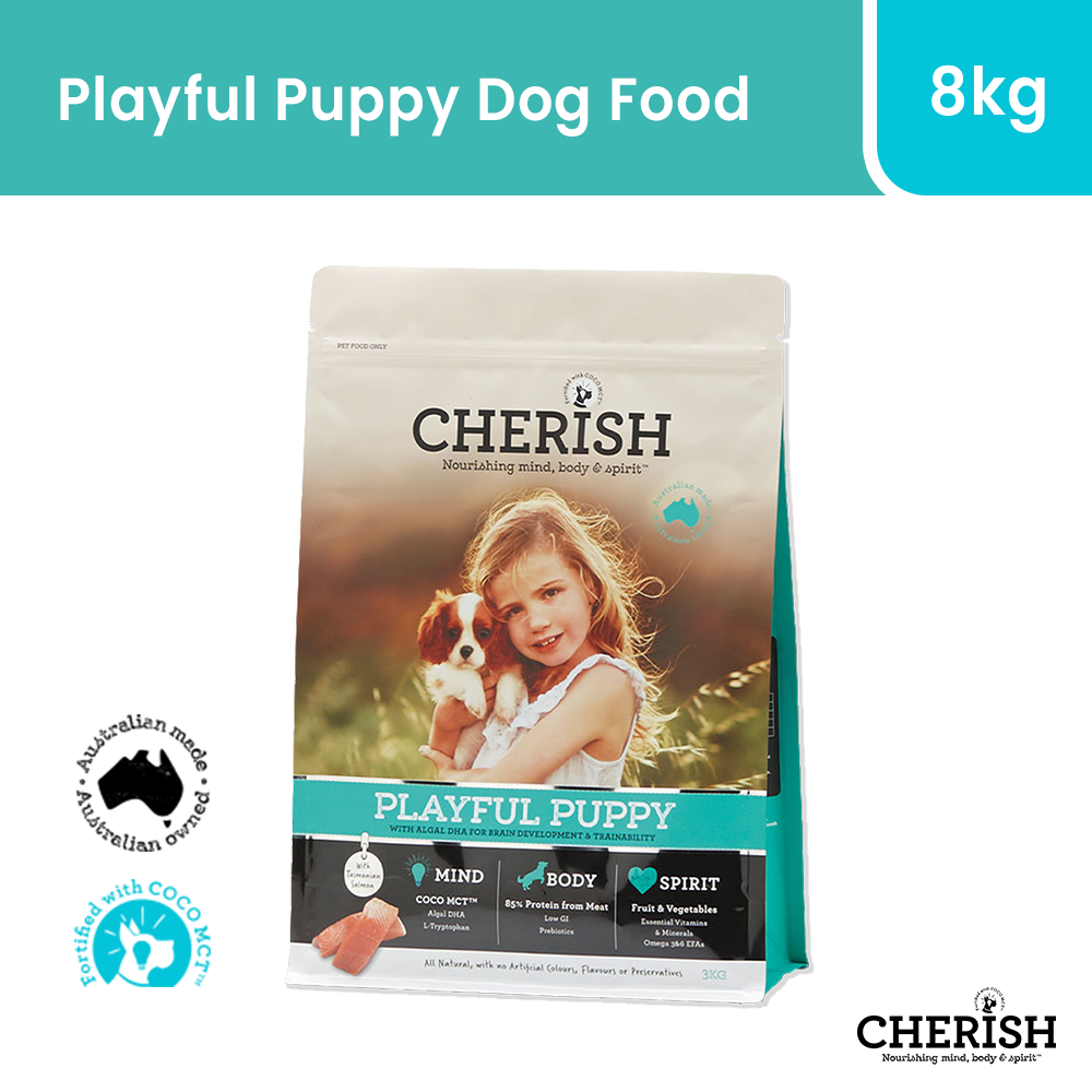 Cherish Playful Puppy Dog Food - 8kg