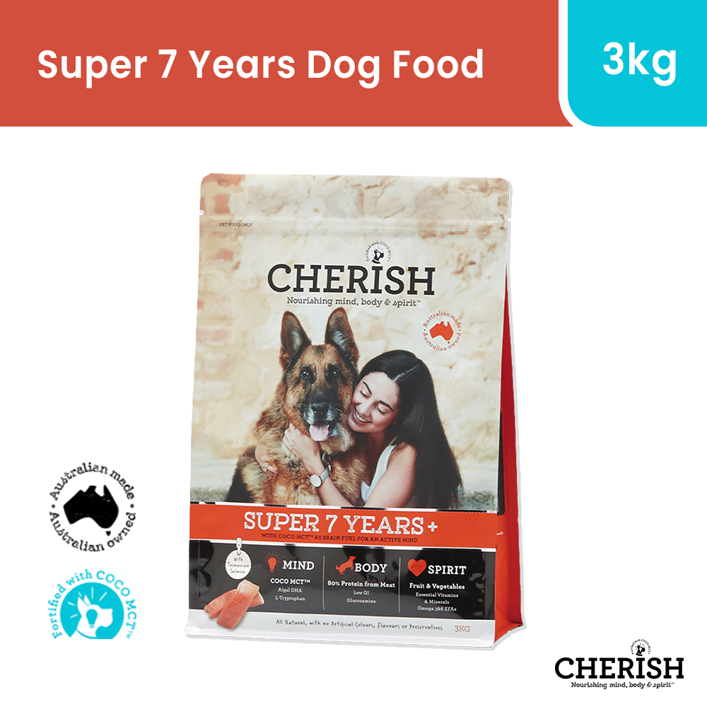 Cherish Super 7 Years Plus Dog Food - 3kg