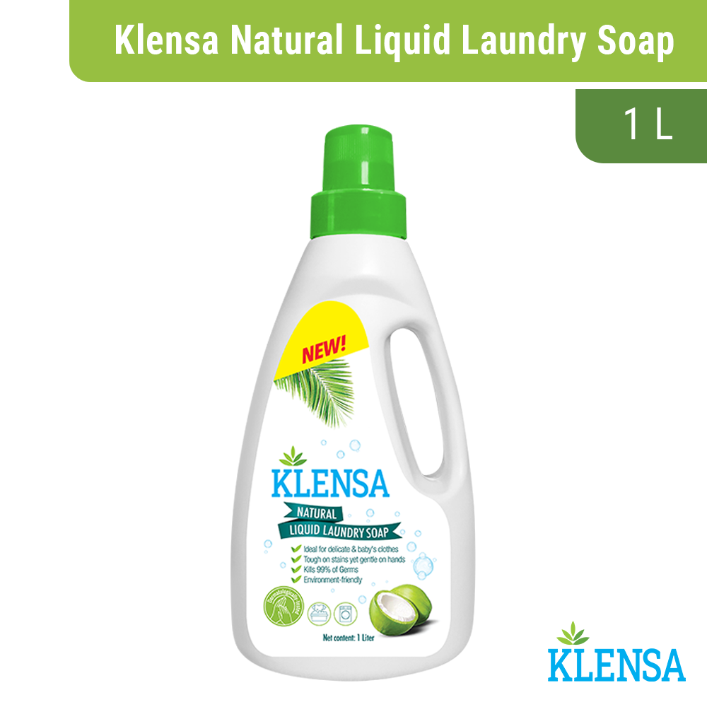 Klensa Natural Liquid Laundry Soap (1L)