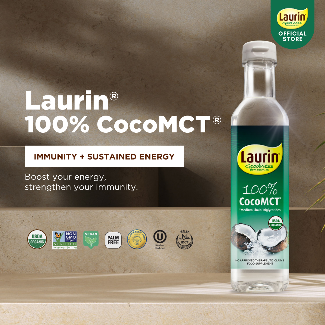 Laurin Organic  100% CocoMCT Oil (500ml)