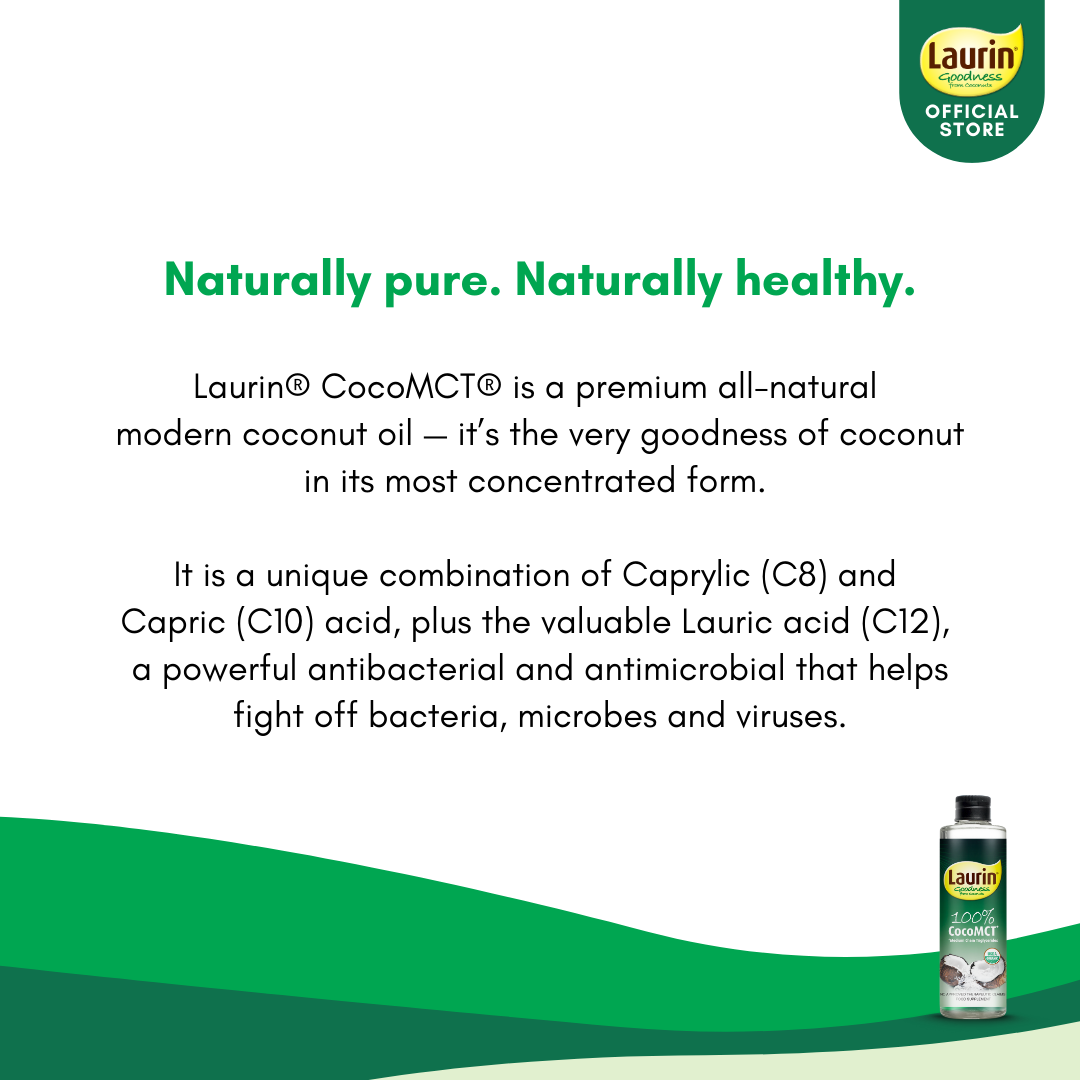 Laurin Organic 100% CocoMCT Oil  (150ml)