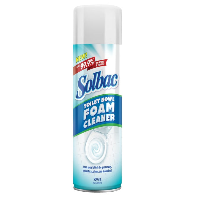 Solbac Toilet Bowl Foam Cleaner - 500ml