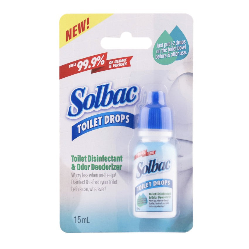 Solbac Toilet Drops - 15 ml